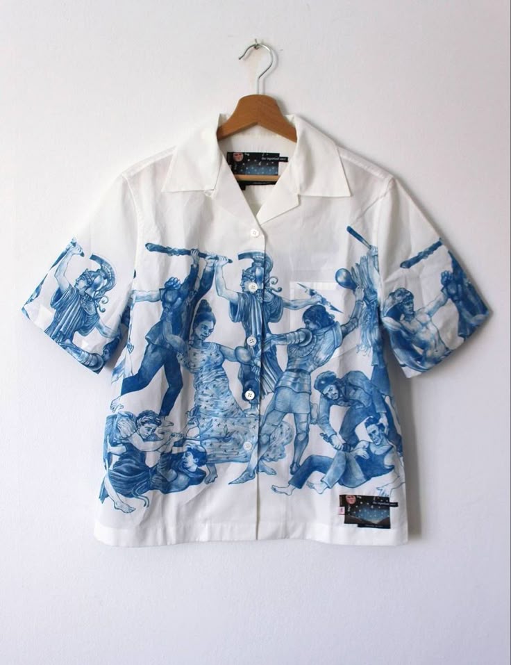 Printed Oversize Shirt