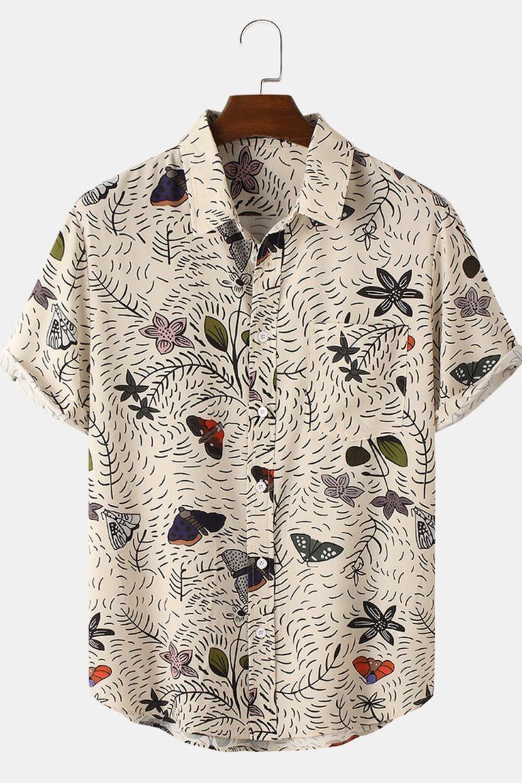 Printed Oversize Shirt