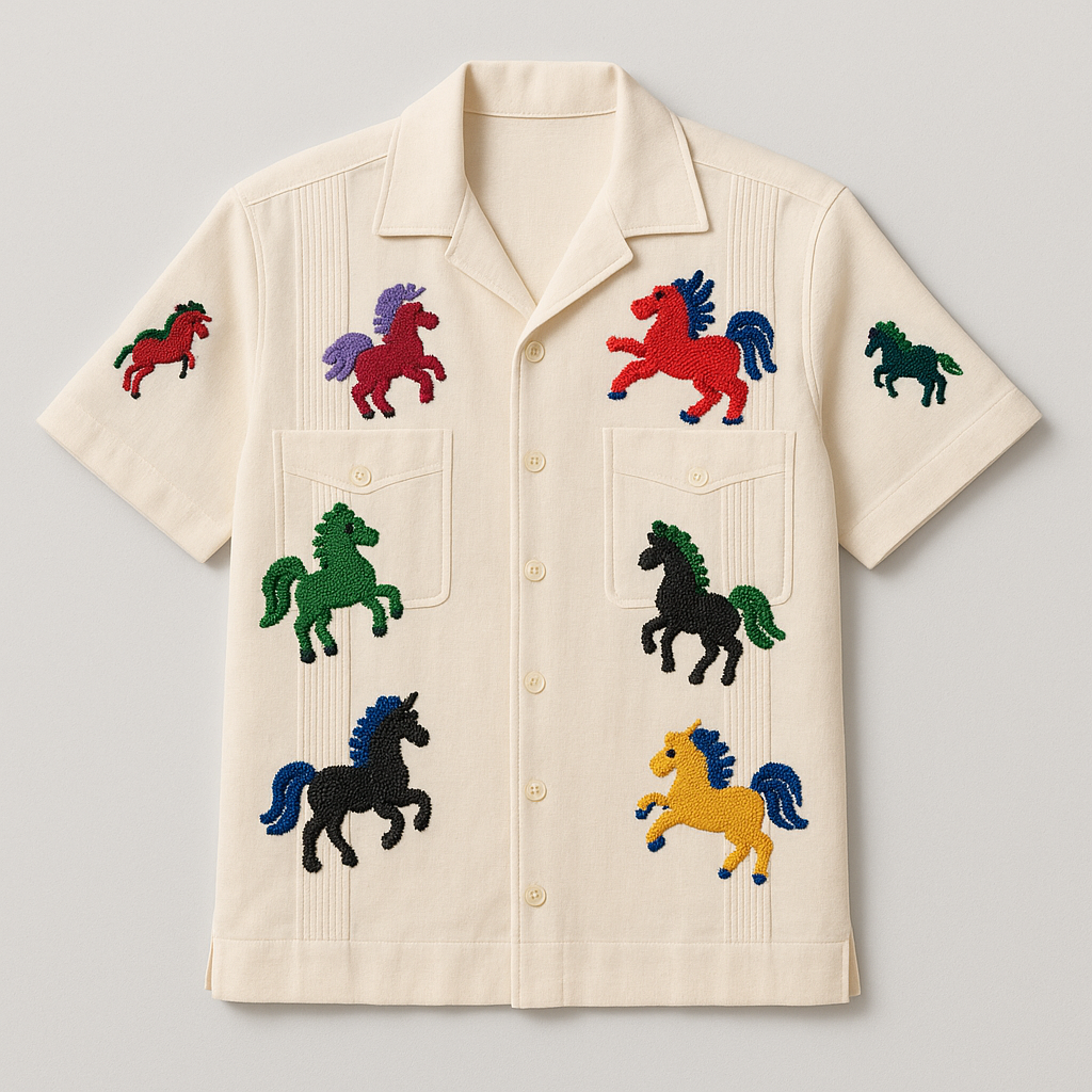 Printed Oversize Shirt