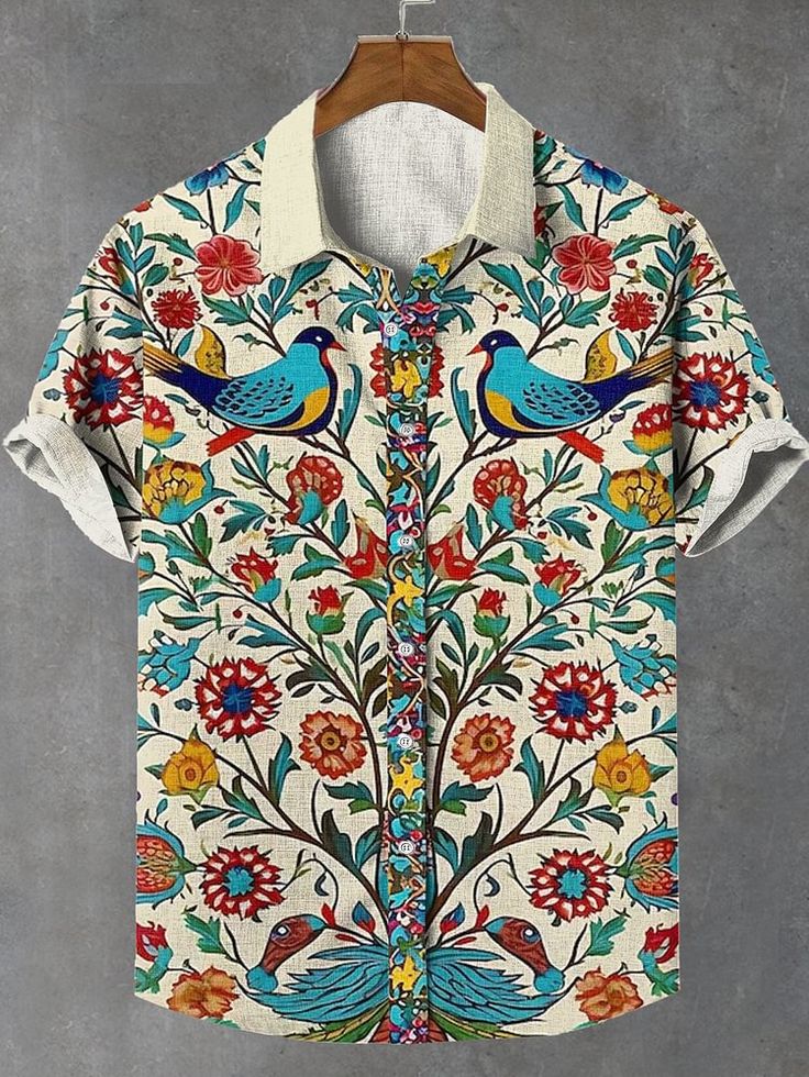 Printed Oversize Shirt