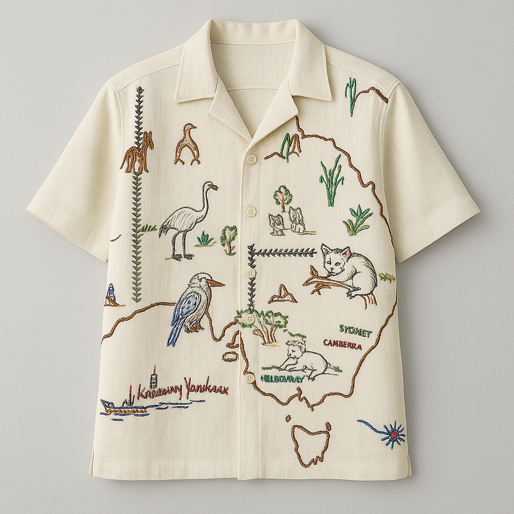 Printed Oversize Shirt