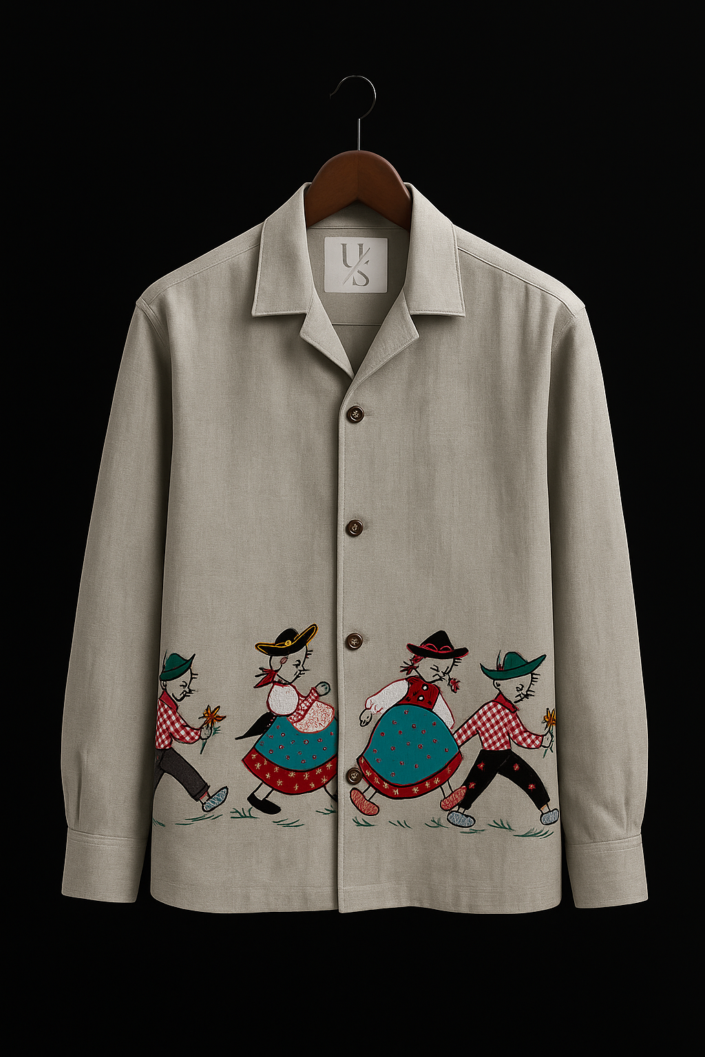 Printed Oversize Shirt