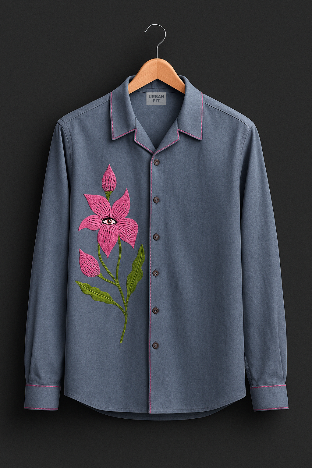 Printed Oversize Shirt