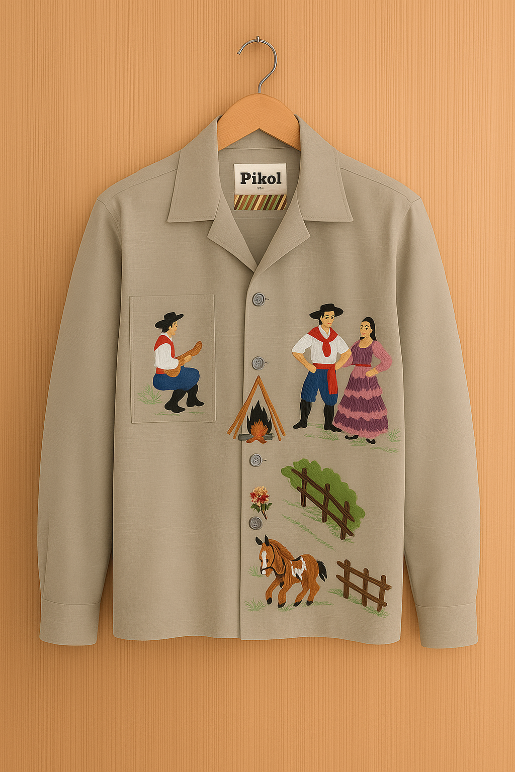 Printed Oversize Shirt