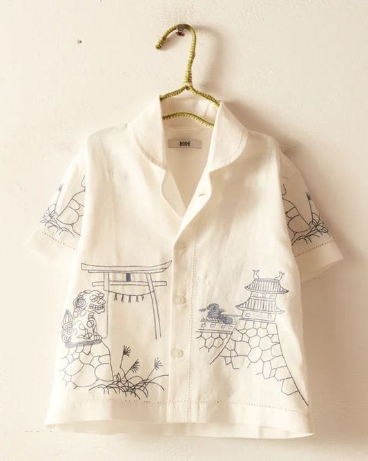 Printed Oversize Shirt