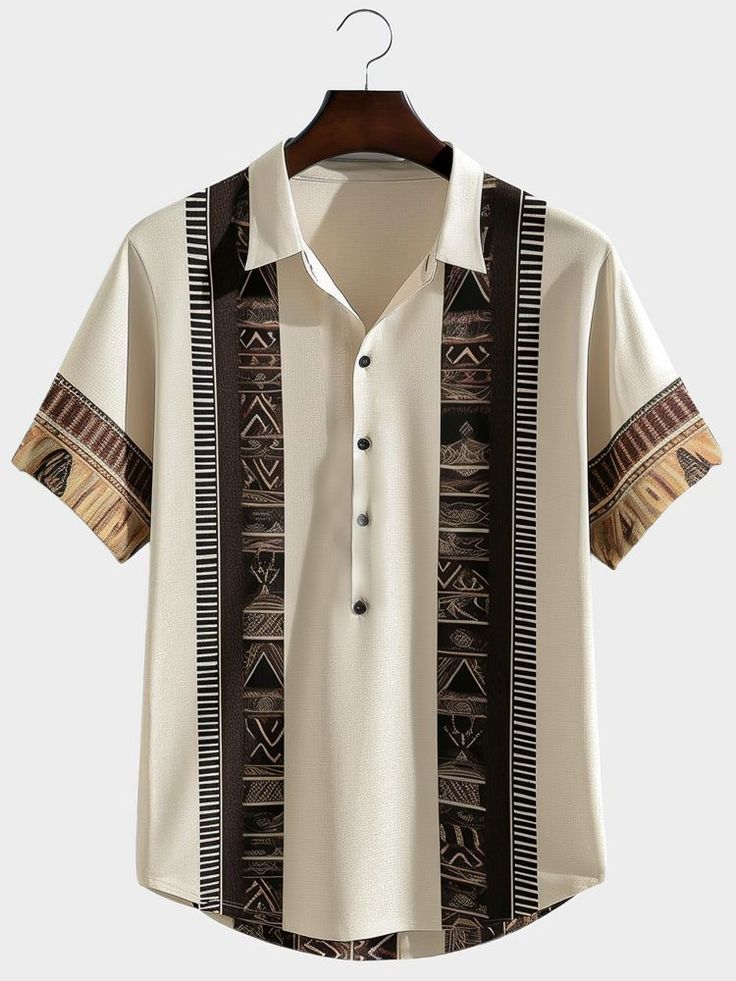 Printed Oversize Shirt