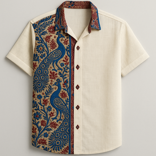 Printed Oversize Shirt