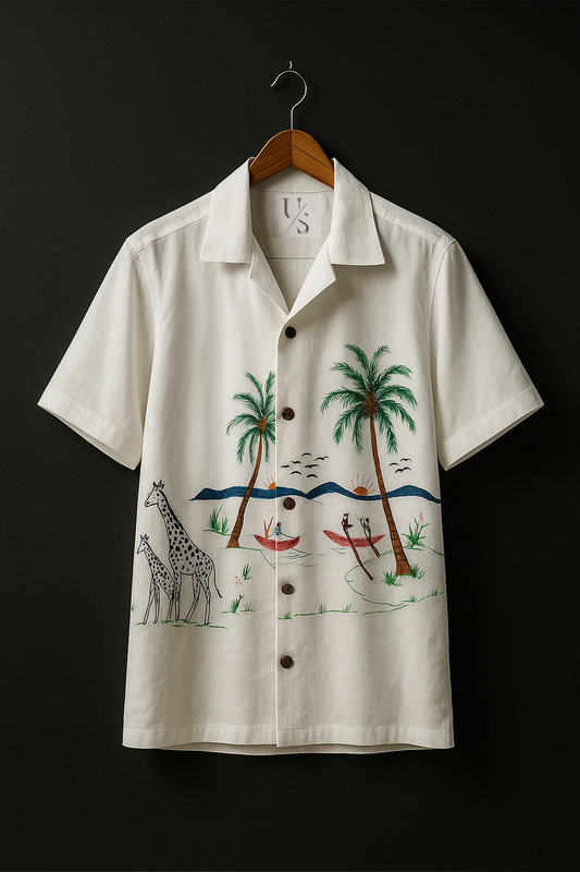 Printed Oversize Shirt