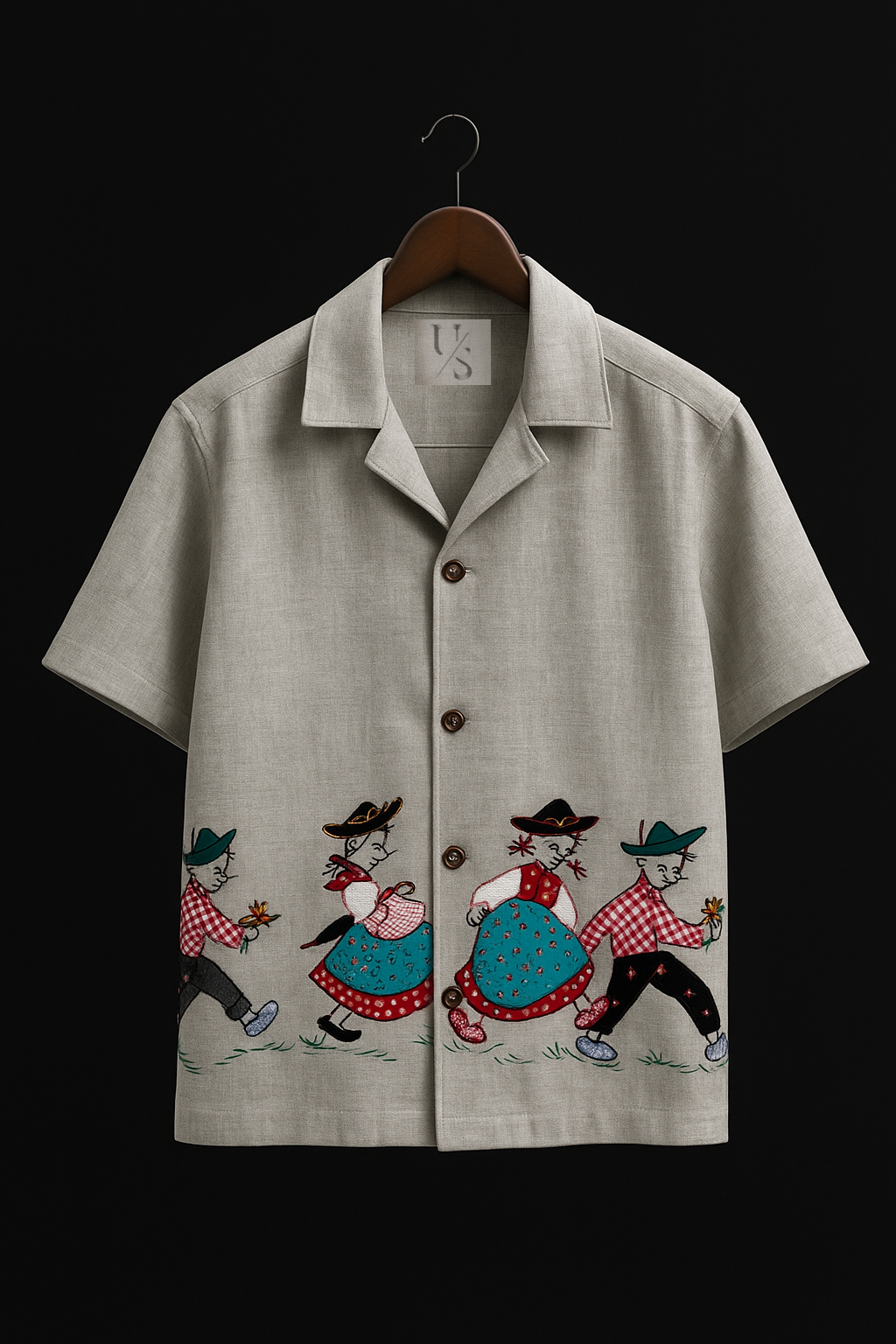 Printed Oversize Shirt