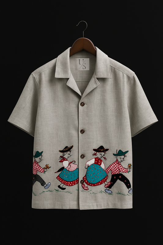 Printed Oversize Shirt