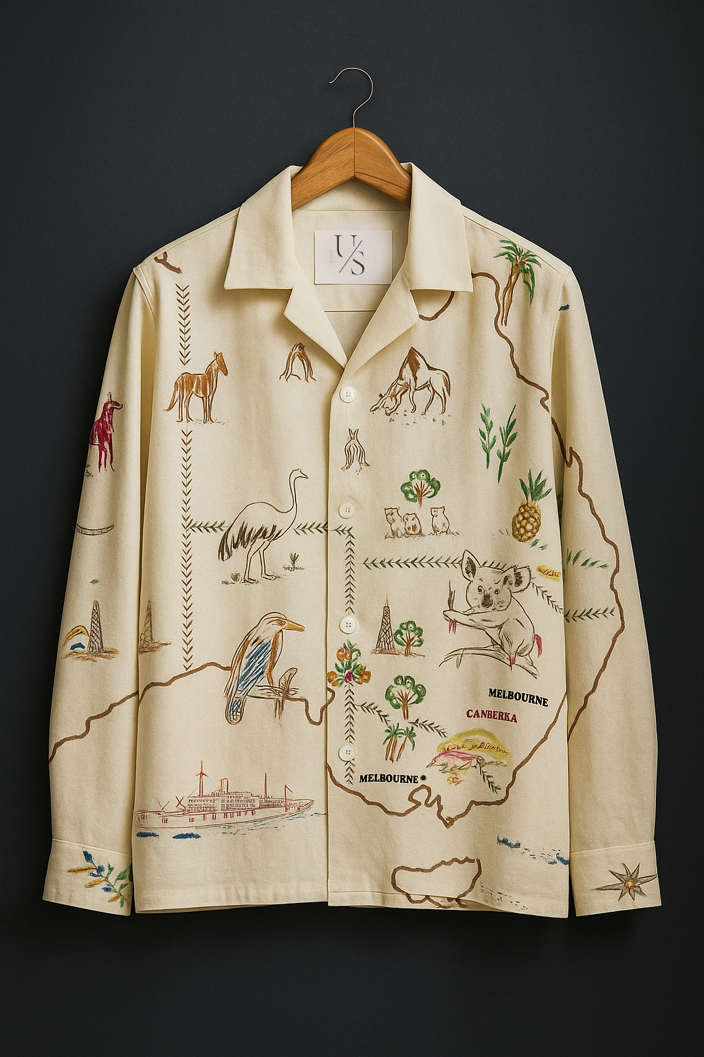 Printed Oversize Shirt