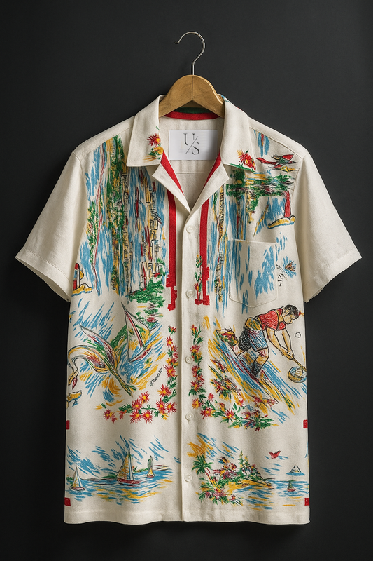 Printed Oversize Shirt