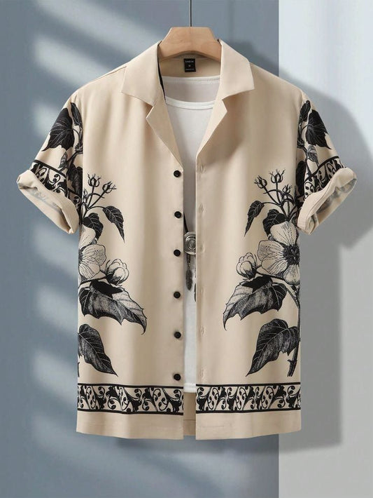 Printed Oversize Shirt