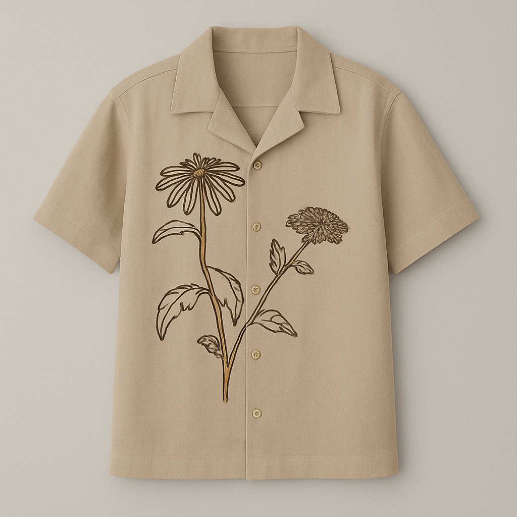 Printed Oversize Shirt