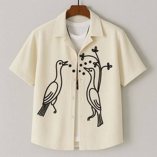 Printed Oversize Shirt