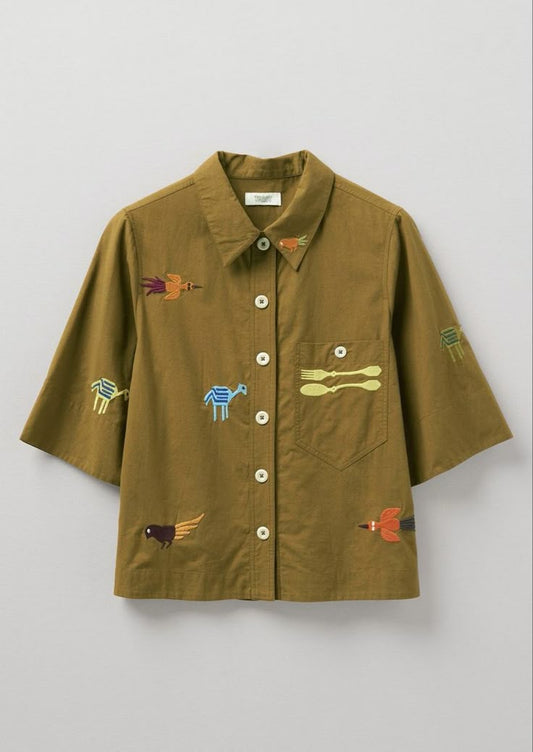 Printed Oversize Shirt