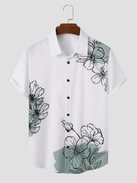 Printed Oversize Shirt