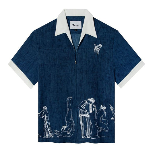 Printed Oversize Shirt
