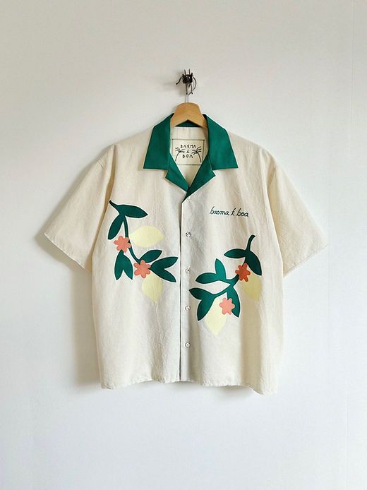 Printed Oversize Shirt