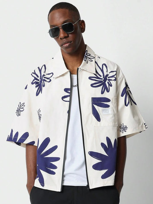 Printed Oversize Shirt