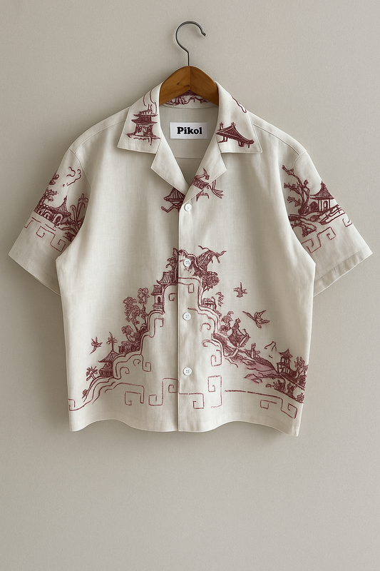 Printed Oversize Shirt