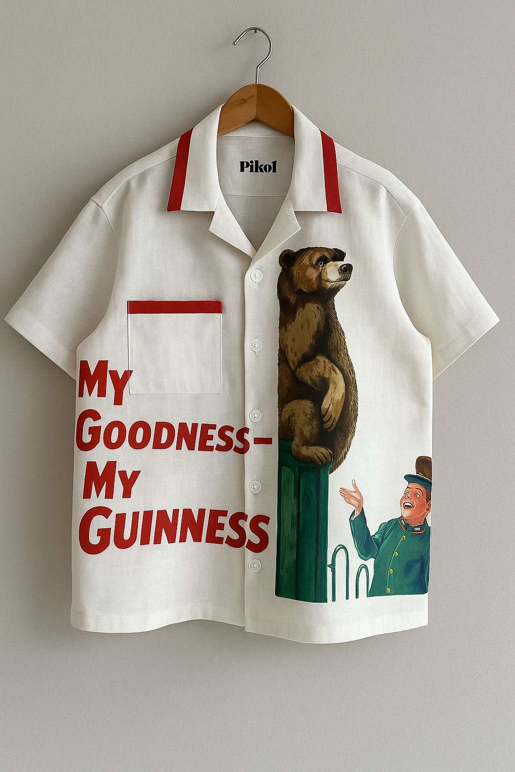 Printed Oversize Shirt