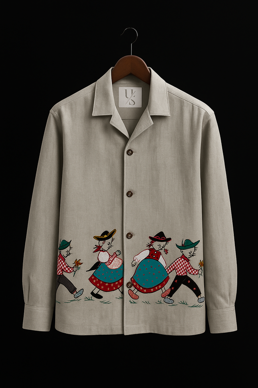 Printed Oversize Shirt