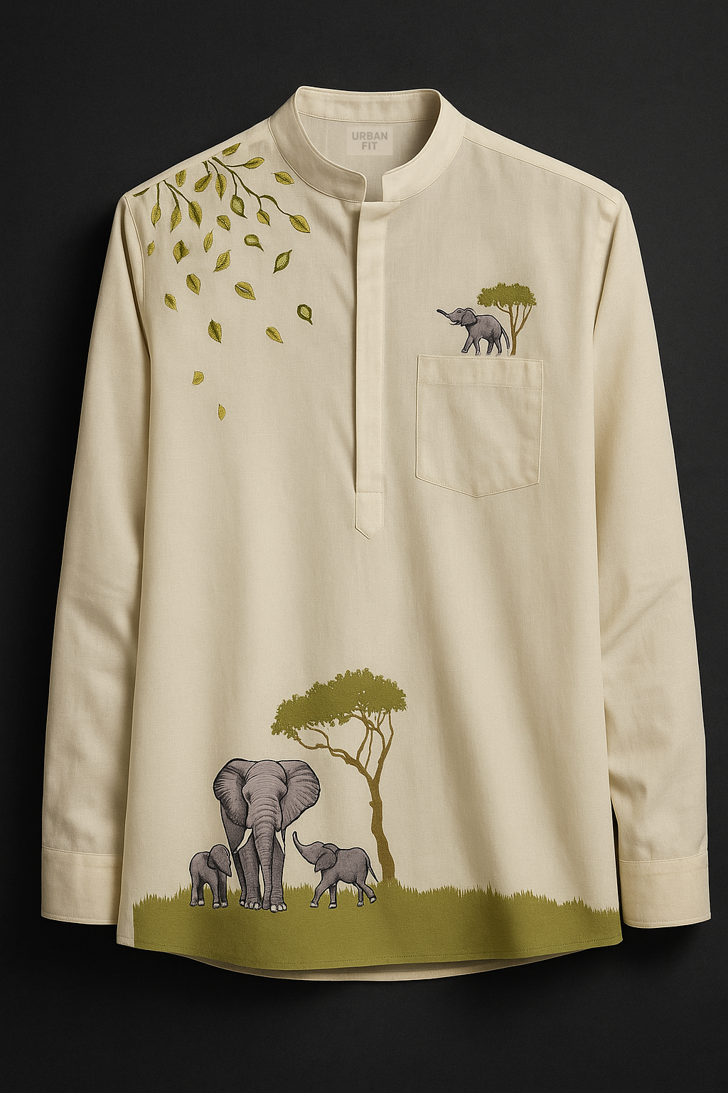 Printed Oversize Shirt