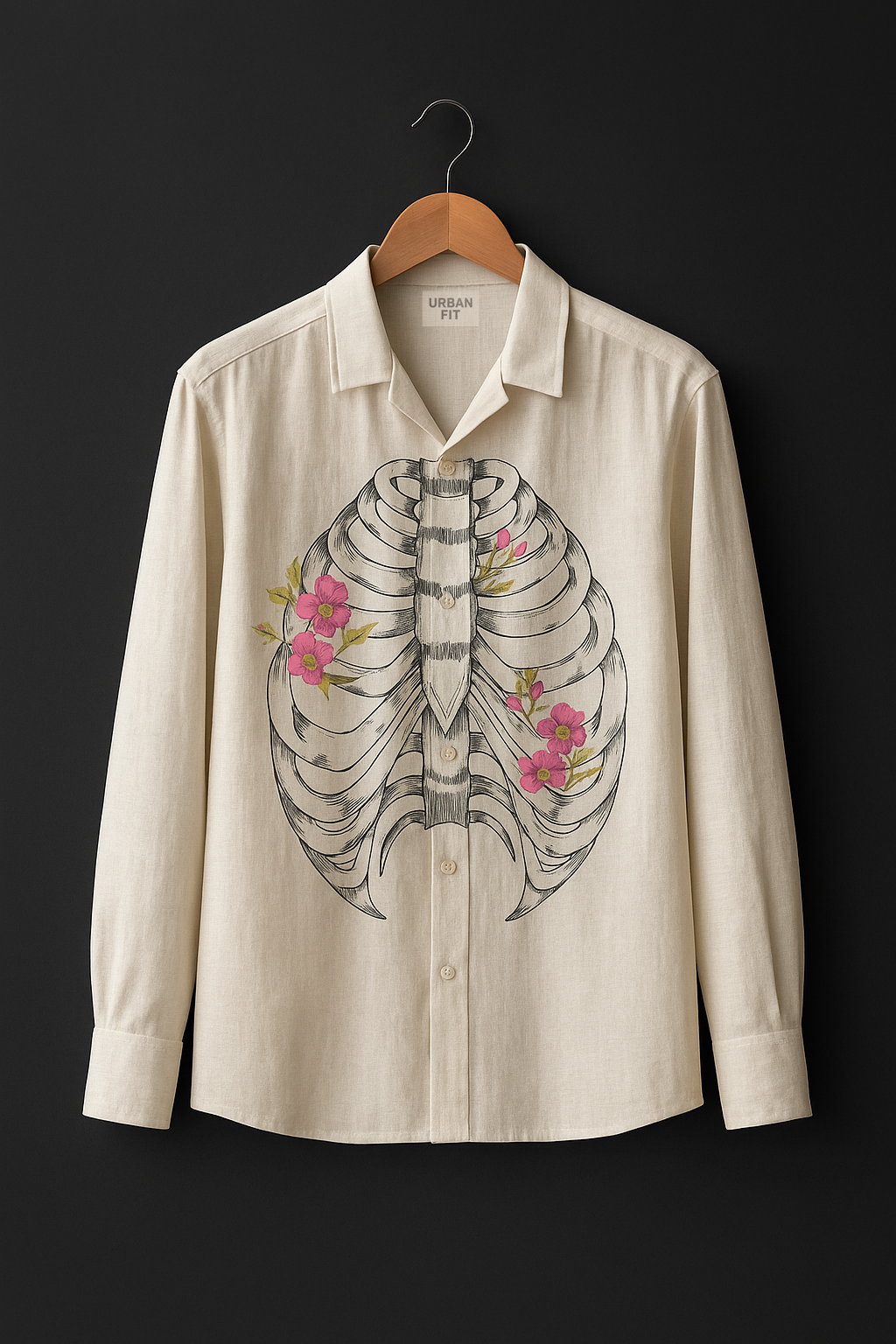 Printed Oversize Shirt