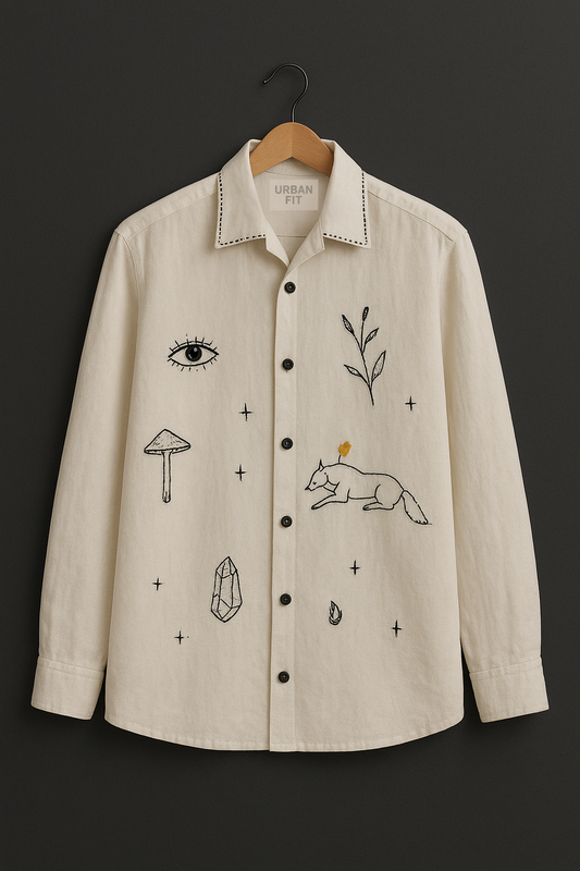 Printed Oversize Shirt