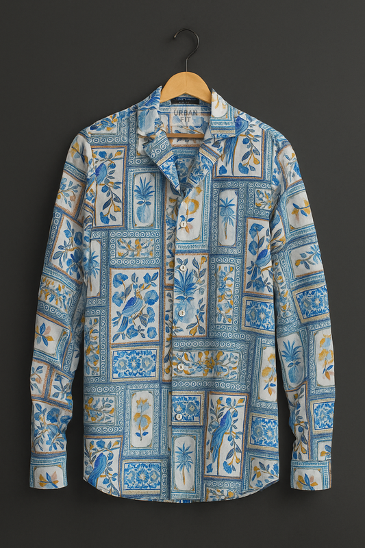 Printed Oversize Shirt