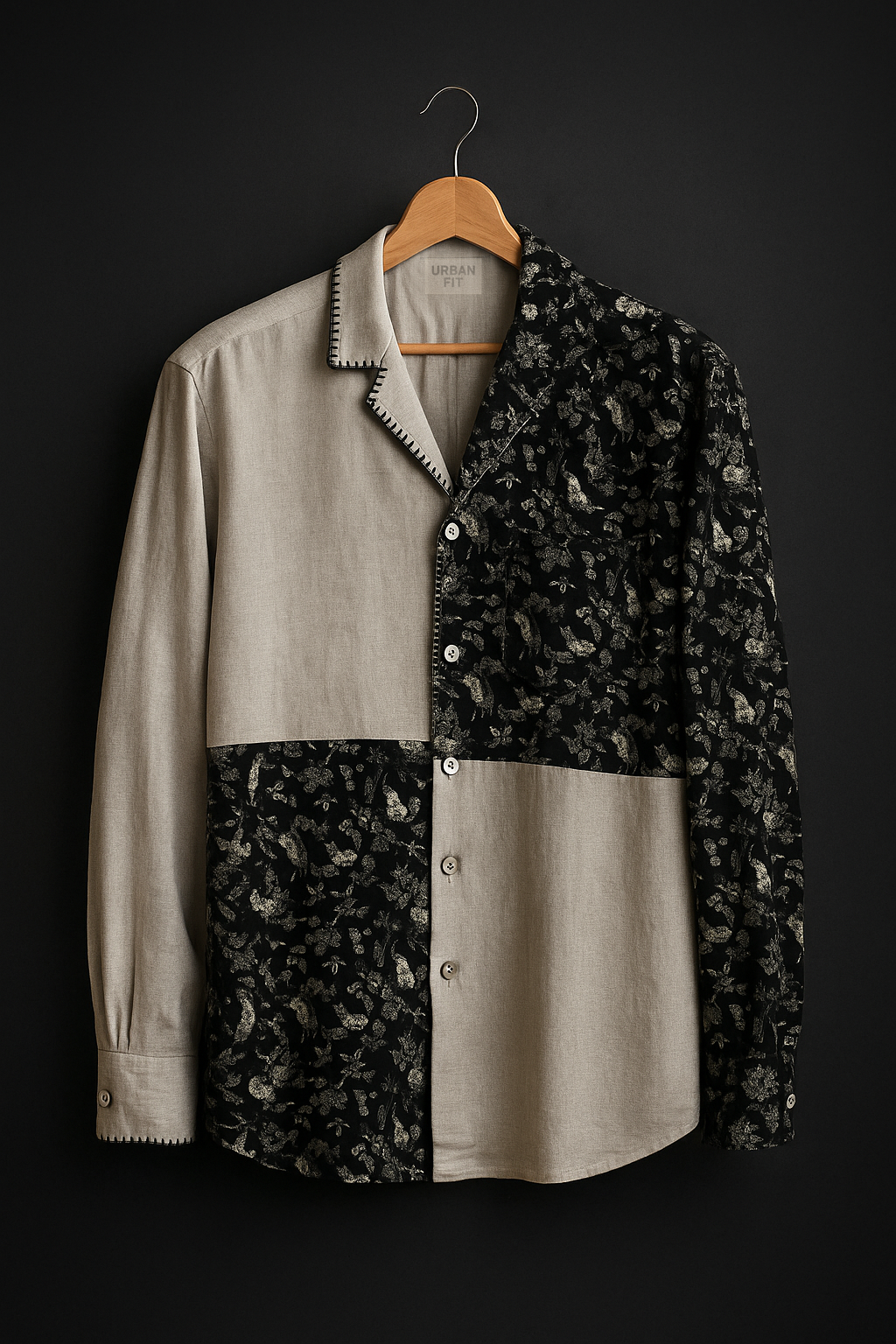 Printed Oversize Shirt