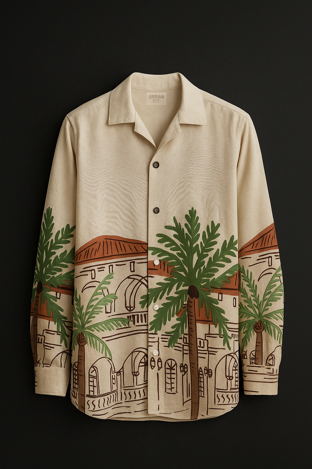 Printed Oversize Shirt