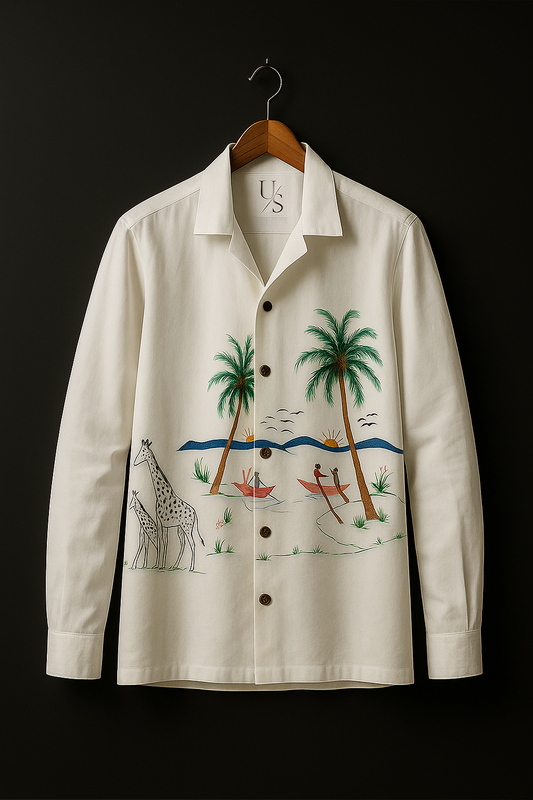Printed Oversize Shirt