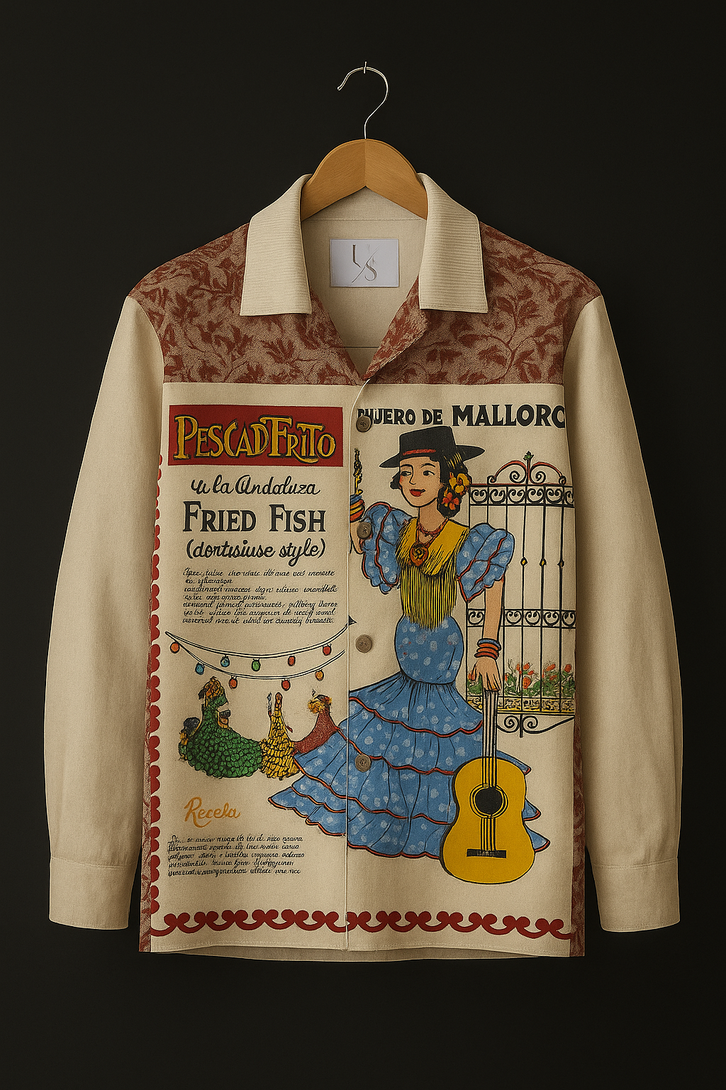 Printed Oversize Shirt