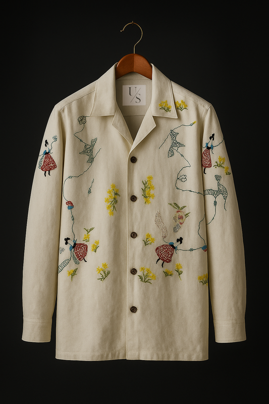 Printed Oversize Shirt