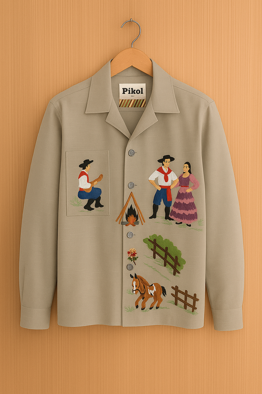 Printed Oversize Shirt