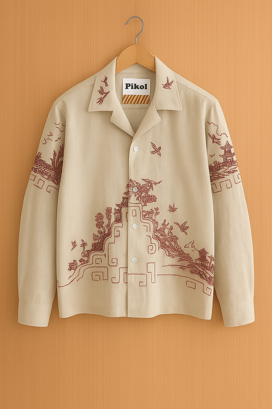 Printed Oversize Shirt
