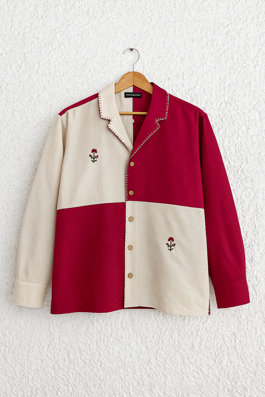 Printed Oversize Shirt