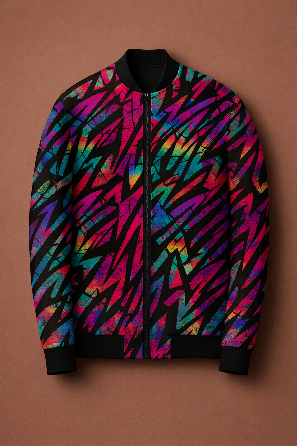 Neon Abstract Bomber