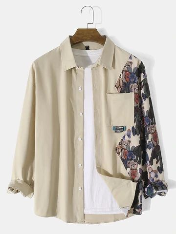 Printed Oversize Shirt