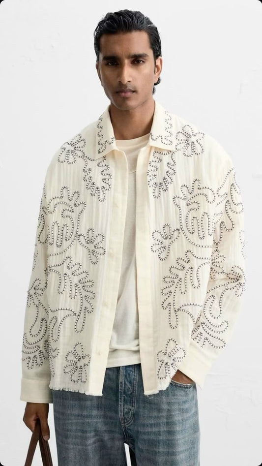 Printed Oversize Shirt