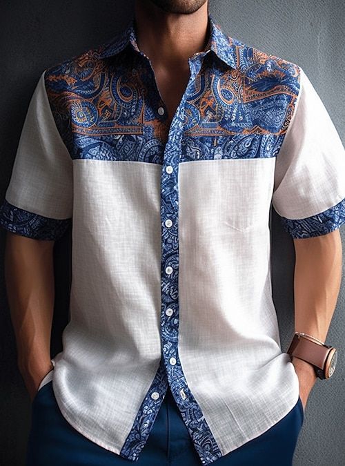 Printed Oversize Shirt