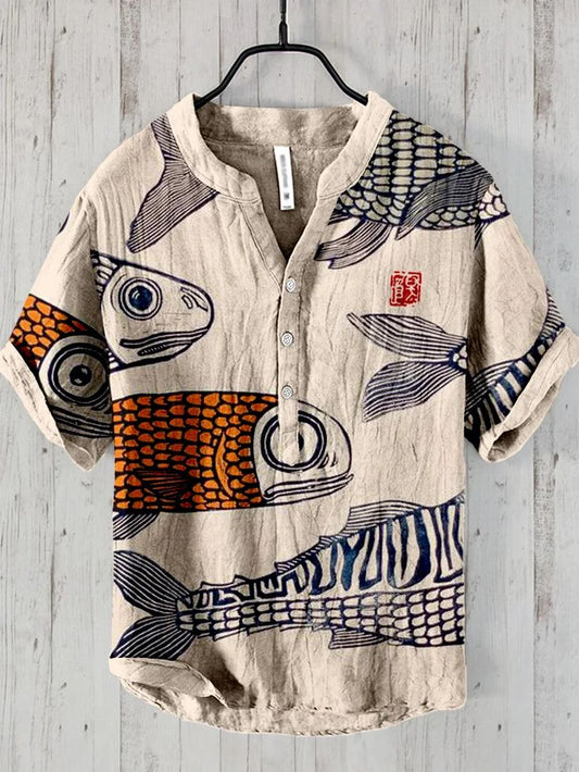 Printed Oversize Shirt