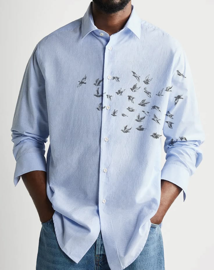 Printed Oversize Shirt