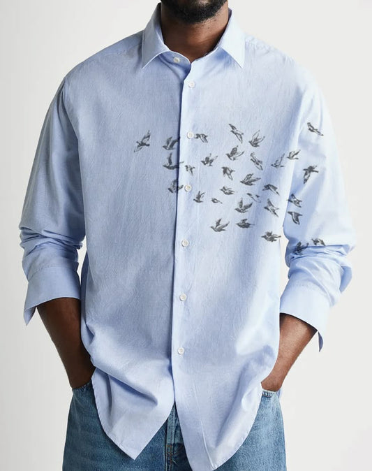 Printed Oversize Shirt
