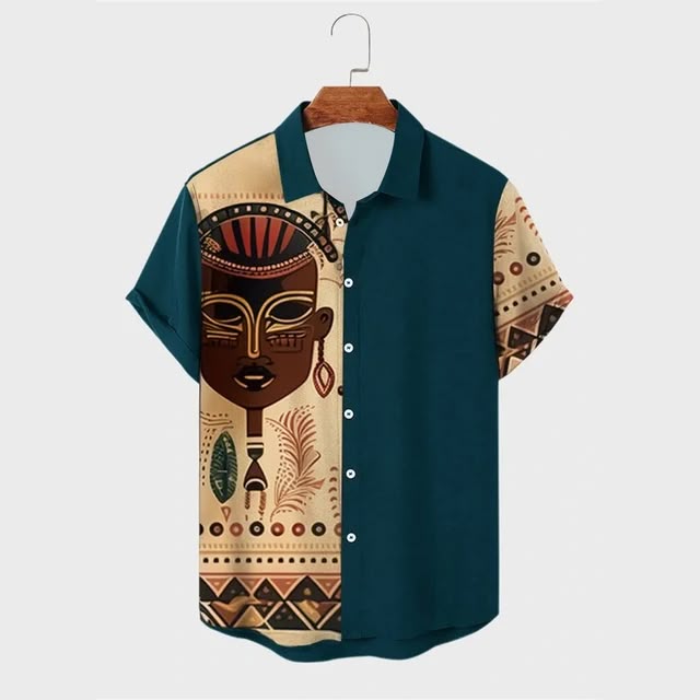 Printed Oversize Shirt