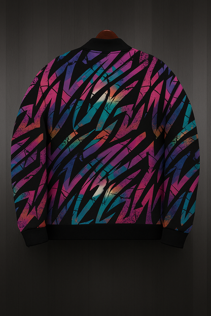 Neon Abstract Bomber