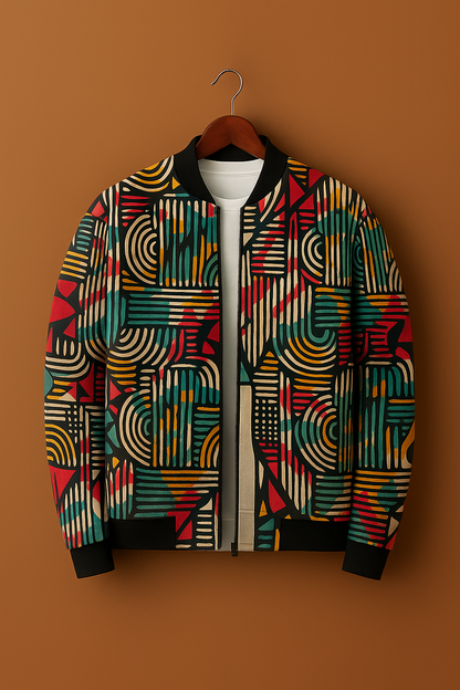 Tribal Multicolor Bomber