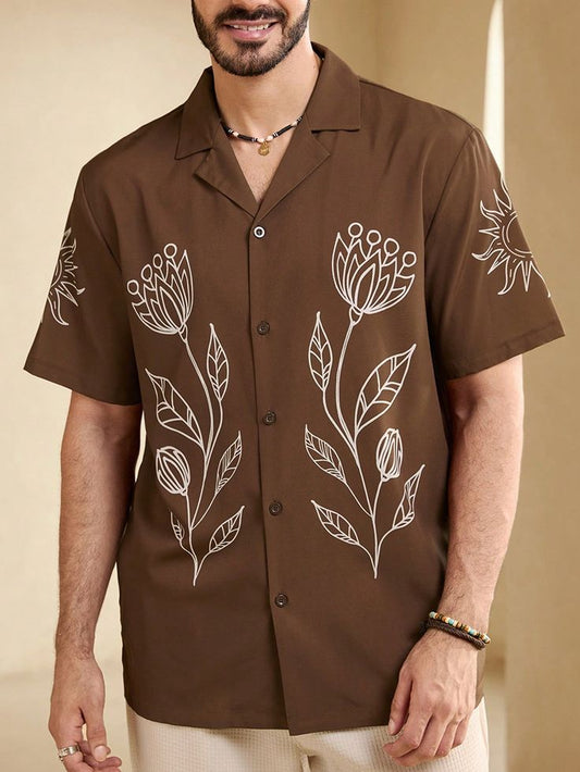 Printed Oversize Shirt